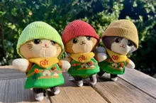 卡普空推出「魔物獵人荒野」支援部隊艾露貓玩偶 感覺放一塊肉排還原度是不是又更高了？