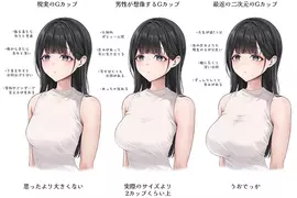 《理想與現實的G罩杯》男人總是用二次元看待三次元 實際上根本沒有那麼大 《理想與現實的G罩杯》男人總是用二次元看待三次元 實際上根本沒有那麼大