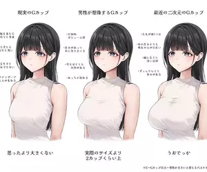 《理想與現實的G罩杯》男人總是用二次元看待三次元 實際上根本沒有那麼大