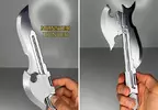 3D列印做出「魔物獵人」斬擊斧武器 不但造型好看更可以隨意切換劍模式以及斧模式