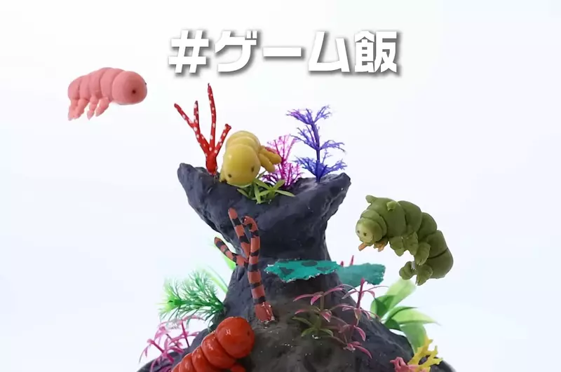 PlayStation推出新一期遊戲飯《死亡擱淺2》中的隱身蟲料理製作