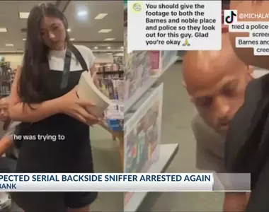 臭名昭彰的《連環聞臀噁男》再次被捕 又不是狗狗卻非常喜歡聞女生的屁股氣味