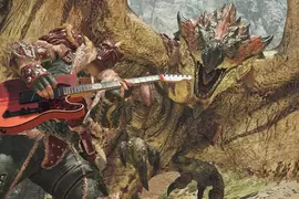 魔物獵人荒野《咆哮響徹青空》+《最愛礦石了！！》活動任務開始，完成任務就可以獲得帥氣動作以及「十字鎬」造型的武器喔