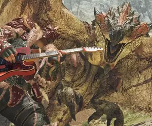 魔物獵人荒野《咆哮響徹青空》+《最愛礦石了！！》活動任務開始，完成任務就可以獲得帥氣動作以及「十字鎬」造型的武器喔