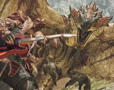 魔物獵人荒野《咆哮響徹青空》+《最愛礦石了!!》活動任務開始,完成任務就可以獲得帥氣動作以及「十字鎬」造型的武器喔