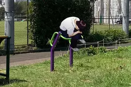 《真嗣快坐上去》超像EVA初號機的公園遊具 聲優緒方惠美引爆惡搞熱潮