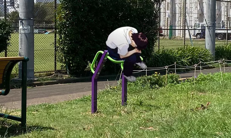 《真嗣快坐上去》超像EVA初號機的公園遊具 聲優緒方惠美引爆惡搞熱潮