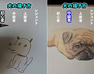 初心者VS老手的畫畫技術 網友用四種階段表現畫畫功力的高低