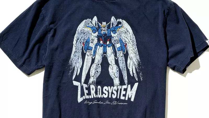 《新機動戰記鋼彈W》復古水洗機體T恤 「飛翼鋼彈」、「地獄死神鋼彈」、「飛翼鋼彈零式EW」三款造型推出