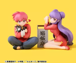 G.E.M.手掌系列《亂馬1/2》女亂馬＆珊璞模型 預計2026年2月推出