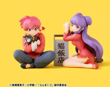 G.E.M.手掌系列《亂馬1/2》女亂馬&珊璞模型 預計2026年2月推出