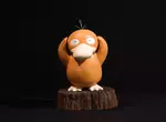 用3D列印筆做出《可達鴨》還原精靈寶可夢中那傻呼呼的模樣，還貼心的附加了充電擺動功能