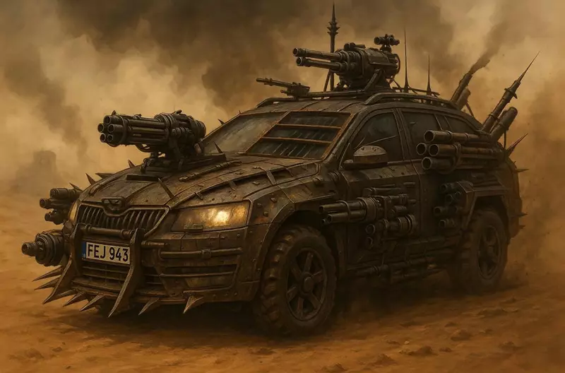 如果世界末日來臨你們的愛車會長怎樣 網友們用AI創作出最理想「瘋狂麥斯」酷車 如果世界末日來臨你們的愛車會長怎樣 網友們用AI創作出最理想「瘋狂麥斯」酷車