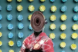 《高雅的和服妖怪》日本網友遮臉的方式太奇特 意外讓許多人愛上她了