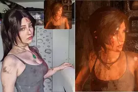 古墓奇兵cosplay《SCHMINK_ACC_LIEKECOULE》受傷表現真的很逼真