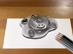 色鉛筆畫家描繪《流浪金屬史萊姆》栩栩如生的模樣真想會心的一擊尻下去賺經驗啊