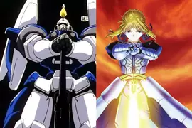《Saber站姿的起源》他認為是來自鋼彈W 其他網友不服提出各種證據反駁