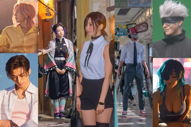 【有片】幾可亂真《動漫真人化AI拍攝現場》想像力就是你的超能力