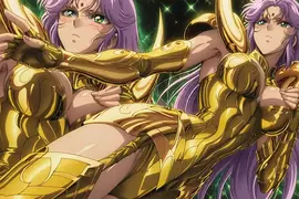 網友AI創作《性轉黃金聖鬥士》黃道十二宮的守護者通通變成了大美女OMG