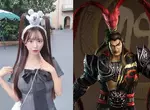 美少女《美鈴りか》在迪士尼玩的時候，因髮型太像「三國無雙」中的呂布反而引起注意