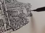 鋼筆畫家《Kamulch_Art》的舒壓創作過程 不看畫面光聽書寫聲音也是爽爽的ASMR 鋼筆畫家《Kamulch_Art》的舒壓創作過程 不看畫面光聽書寫聲音也是爽爽的ASMR