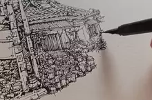 鋼筆畫家《Kamulch_Art》的舒壓創作過程 不看畫面光聽書寫聲音也是爽爽的ASMR 鋼筆畫家《Kamulch_Art》的舒壓創作過程 不看畫面光聽書寫聲音也是爽爽的ASMR