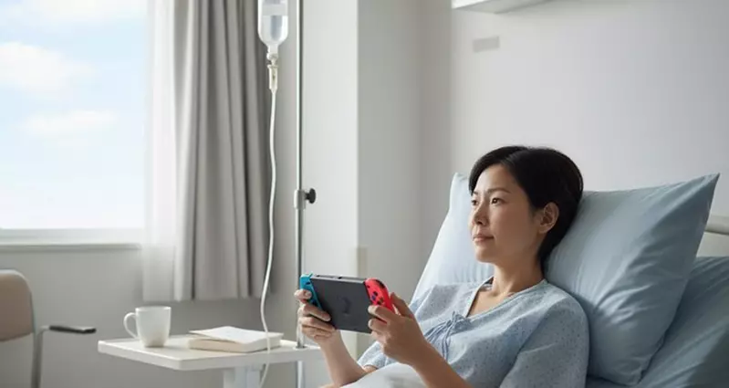 網友分享《醫院裡給出的遊戲建議》太過刺激的不行得要能好好放鬆的那種