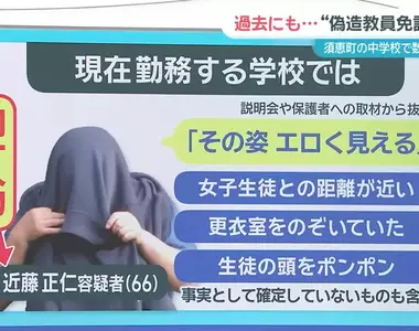 日本變態男老師 過去曾因猥褻女學生被吊銷教師資格,之後改名又再次變成老師猥褻女學生!?