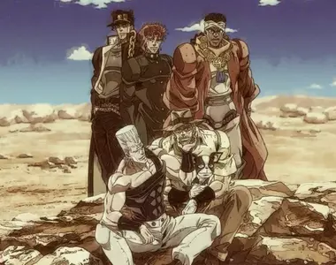這食玩好棒《JOJO的奇妙冒險 星塵遠征軍 拍立得食玩》想要那一張大合照啊