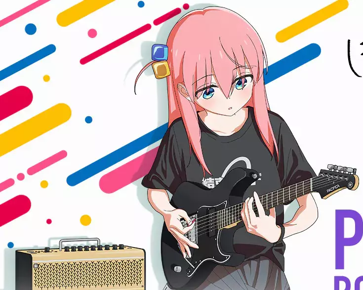 《孤獨搖滾》波奇醬特製吉他  後藤一里 Yamaha聯名吉他閃耀登場 《孤獨搖滾》波奇醬特製吉他  後藤一里 Yamaha聯名吉他閃耀登場