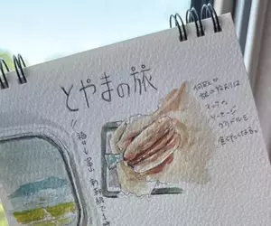 網友用繪圖記錄一趟難得富山之旅 作品發佈讓網友看後讚歎:這才是最理想的旅遊方式