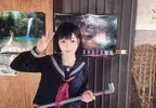 《沉默之丘f》coser不但打扮成深水雛子，而且還進行了一場聖地巡禮超還原