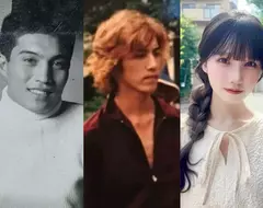 被網友譽為最強基因偶像《柚木毬乃》曬出把拔與爺爺照片通通都是大帥哥