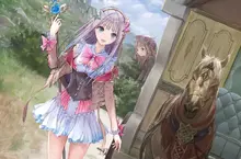 《露露亞的鍊金工房》岸田梅爾分享封面插畫秘辛 馬畫得太好反而被裁切掉了？