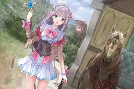 《露露亞的鍊金工房》岸田梅爾分享封面插畫秘辛 馬畫得太好反而被裁切掉了？