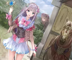 《露露亞的鍊金工房》岸田梅爾分享封面插畫秘辛 馬畫得太好反而被裁切掉了？