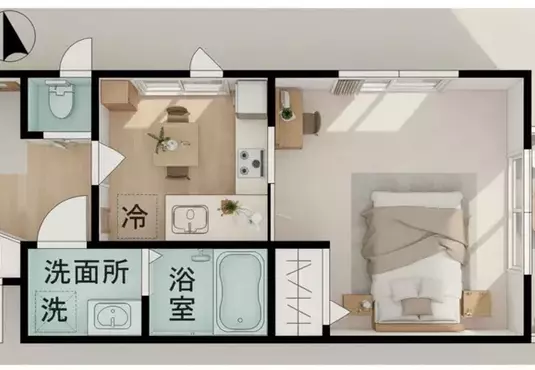 《爬過廚房才能進臥室》日本不動產業界出現大量AI屋？仔細看平面圖才不會被詐騙