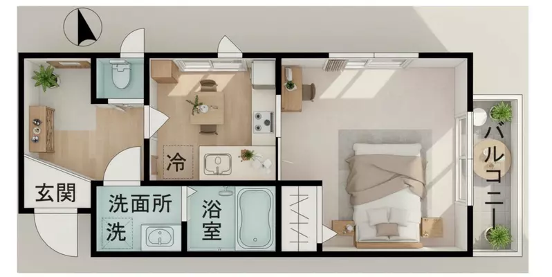 《爬過廚房才能進臥室》日本不動產業界出現大量AI屋？仔細看平面圖才不會被詐騙