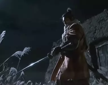 網友AI創作《隻狼》如果是一支90年代的時代劇作品那麼畫面大概會是這個樣子