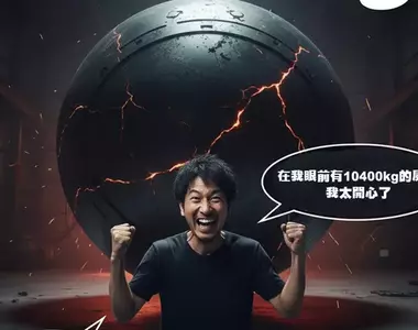 因眼前一光景腦洞大開的網友，幻想裝著10400kg屎尿的桶灌爆炸，想著會以非常了不起的方式死翹翹就覺得超屌