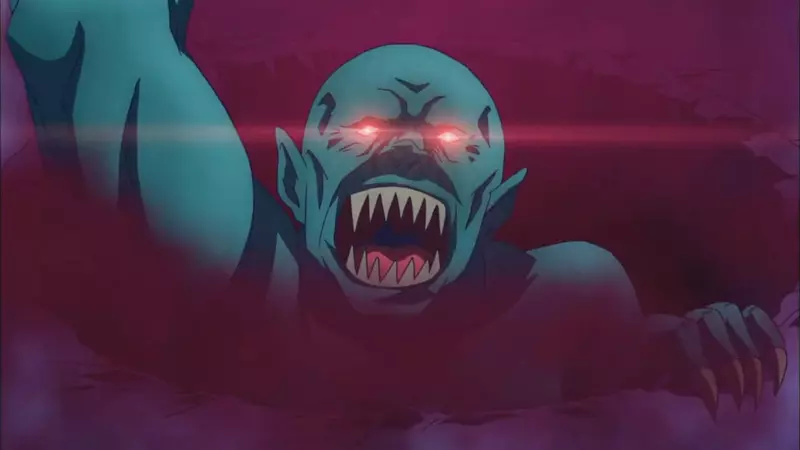 《遊戲王》玩家議論奈落的落穴卡牌插畫 這位綠色的人究竟是不是掉進洞裡了？