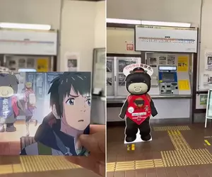 《你的名字》聖地巡禮 其實生活裡有動漫，而動漫也的確出現在現實生活裡