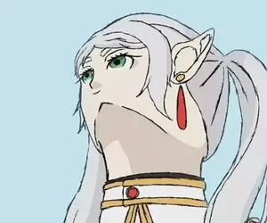 《芙莉蓮繪畫大賽》網友求救仰視角度的下巴究竟怎麼畫？高手紛紛示範自己的畫法