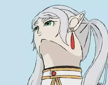 《芙莉蓮繪畫大賽》網友求救仰視角度的下巴究竟怎麼畫？高手紛紛示範自己的畫法