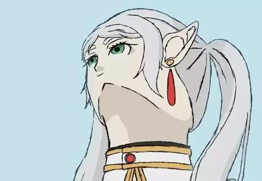 《芙莉蓮繪畫大賽》網友求救仰視角度的下巴究竟怎麼畫？高手紛紛示範自己的畫法