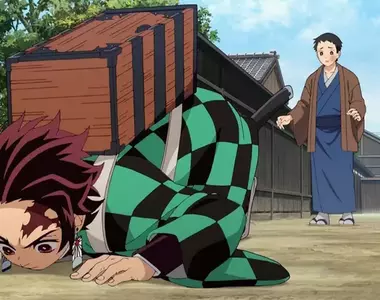 Coser透過網拍購入《鬼滅之刃》裝禰豆子的箱子 結果東西一來發現買太小了(汗)