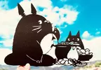 網友手做的吉卜力剪紙藝術 網友表示:這作品簡直可以辦展覽惹