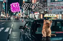 網友創作《AI貓貓計程車》如果運將大哥通通變成貓咪，那大家都不會介意跳錶跳太快吧！？