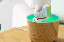 周邊商品《夏目友人帳》貓咪老師的泡澡版加濕器上市