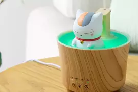 周邊商品《夏目友人帳》貓咪老師的泡澡版加濕器上市